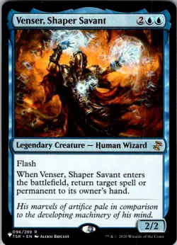 Magic | LIST | Venser, Shaper Savant | 096/289 | Normal | NM - Image 1