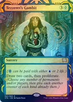 Tezzeret's Gambit (Foil) (STA) - Image 1