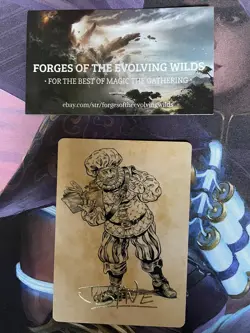 Volo, Itinerant Scholar GOLD STAMP Signature Art Series Commander Showcase - Image 1