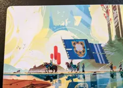 Knightly Valor 63/81 Gold Stamped Art Series Wilds Of Eldraine MTG - Image 2