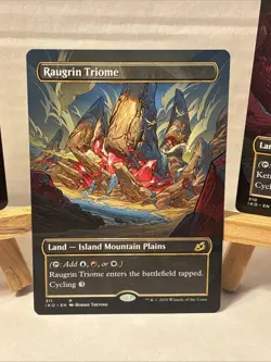 MTG Ikoria MTG(IKO) Showcase Set- Indatha Triome Ketria Triome, Raugrin Triome - Image 3