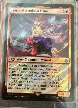 Gogo, Mysterious Mime (Surge Foil) Commander: Final Fantasy Foil - Image 1