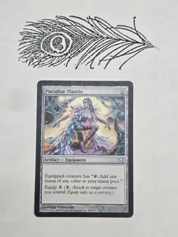 Paradise Mantle Fifth Dawn Regular Non Foil Mtg Magic The Gathering - Image 1