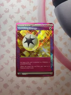 Holo Enriching Energy 191/191 ACE SPEC Rare Surging Sparks Pokemon TCG - Image 1
