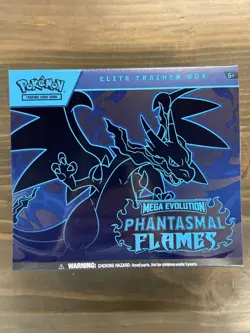 Pokemon x1 Phantasmal Flames (ME02) Elite Trainer Box ETB Factory Sealed - Image 1