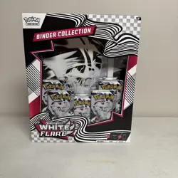 Pokemon TCG Scarlet & Violet 10.5 White Flare Binder Collection Box Brand New - Image 1