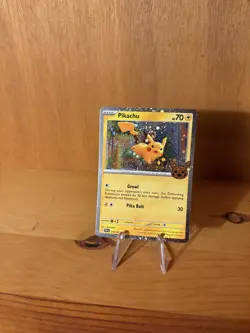 2024 Pokemon Pikachu Trick Or Trade Cosmos Stamped Holo 018/091 PAF- SPIRAL - Image 1