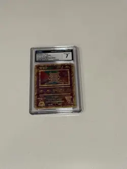 ANCIENT MEW DOUBLE SIDE HOLO POKEMON MOVIE 2000 GAME PROMO CGC GRADED 7 - Image 1