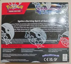 Pokemon TCG Mega Evolution Phantasmal Flames BOOSTER BOX Factory Sealed 36 Packs - Image 3