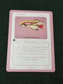 Tweet (Pidgeot) 9/38 - 1st Edition Pokederp Second Print Fan Art - Pokemon - Image 1
