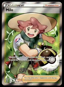 Pokemon TCG Astral Radiance #TG27/TG30 Milo NM - Image 1