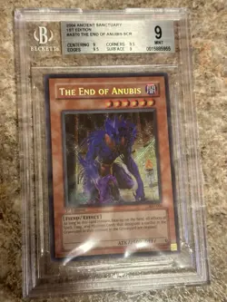Yu-Gi-Oh! The End of Anubis AST-000 1st Edition Secret Rare MINT BGS 9 - Image 2