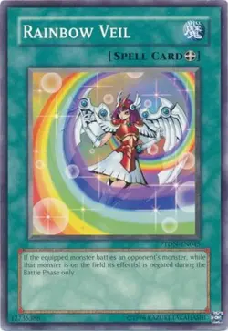 Rainbow Veil - PTDN-EN045 - Common - Unlimited Edition - Heavily Played - Image 1
