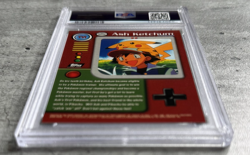 Pokemon Topps Card Ash Ketchum PSA 9 Mint, Series 1 Character Cards #TV1, 1999 - Image 4