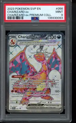PSA 9 - 2023 Charizard ex 056 Sv: Scarlet & Violet Promo Cards Holo Pokemon - Image 1