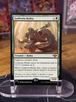 MTG Goldvein Hydra 167 NM - Outlaws of Thunder Junction Regular Magic Card - Image 1