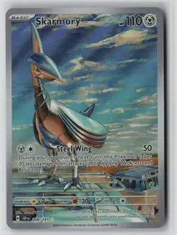 Skarmory 209/191 Pokemon Surging Sparks Illustration Rare Card Near Mint (NM)1 - Image 1