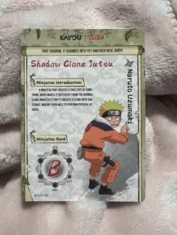 Naruto Kayou English Series 2 Card - Naruto Uzumaki - NRSA02-SSR-006L3 - Image 2