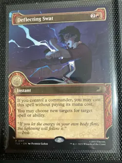 Deflecting Swat (Showcase) Avatar: The Last Airbender MTG NM 🔥Zuko - Image 2