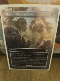 Galadriel's Dismissal (Borderless) Commander: the Lord of the Rings: Foil - Image 1