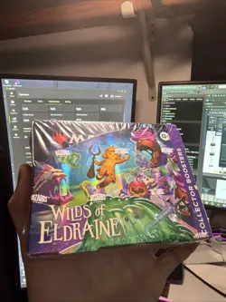 Wilds of Eldraine Collector Booster Box Sealed Magic: The Gathering 195166231945 - Image 1