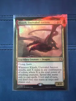 Klauth, Unrivaled Ancient Commander: Adventures in the Forgotten Realms Foil - Image 1