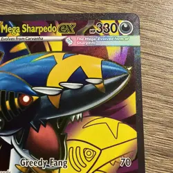 Pokemon TCG Mega Sharpedo ex 113/094 Phantasmal Flames Ultra Rare Near Mint - Image 3