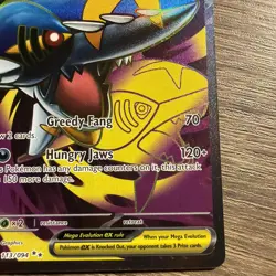 Pokemon TCG Mega Sharpedo ex 113/094 Phantasmal Flames Ultra Rare Near Mint - Image 4