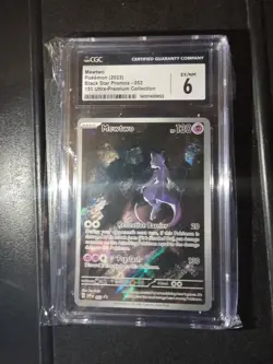 2023 POKEMON MEWTWO BLACK STAR PROMOS 151 ULTRA PREMIUM COLLECTION 052 CGC 6 - Image 1