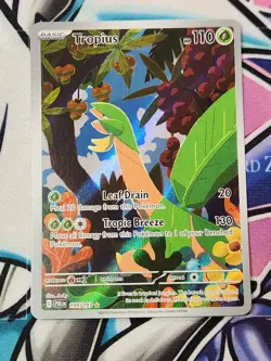 POKEMON Tropius 195/193 Paldea Evolved Illustration Rare. - Image 1
