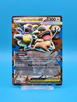 Mega Kangaskhan ex 104/132 Double Rare Holo Mega Evolution Pokemon - Image 1