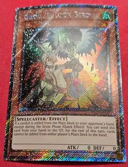 1x Yu-Gi-Oh! Droll & Lock Bird - RA02-EN006 - Platinum Secret Rare - 1st Ed - NM - Image 1