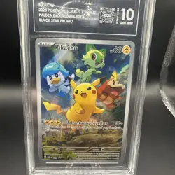 TAG 10 Pikachu 027 Sv: Scarlet & Violet Promo Cards Holo - Image 3