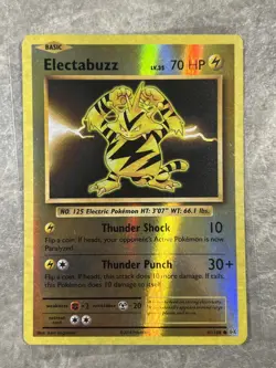 Electabuzz 41/108 Pokemon TCG XY Evolutions Reverse Holo Card (Light Play) - Image 1
