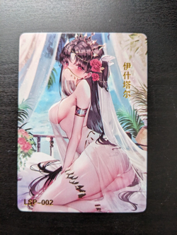 Ishtar Fate FGO Goddess Story Waifu Doujin Card Foil Anime Card LSP-002 - Image 1