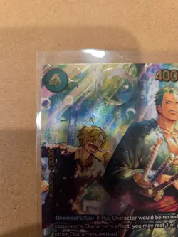 One Piece Card The Azure Sea's Seven English SP Roronoa Zoro PRB02-006 Card MINT - Image 2