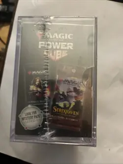 P-6 2021 MJ Holding Magic the Gathering POWER CUBE 3 packs/2 promo cards/1 bonus - Image 3