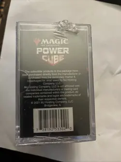 P-6 2021 MJ Holding Magic the Gathering POWER CUBE 3 packs/2 promo cards/1 bonus - Image 4
