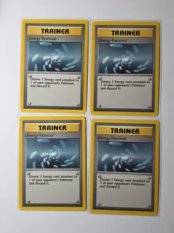 Vintage Pokemon Card Game Blackout Theme Deck 1999 - Cards & Counters Only - Image 4
