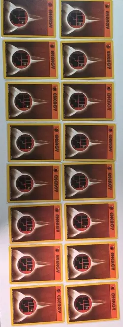 Vintage Pokemon Card Game Blackout Theme Deck 1999 - Cards & Counters Only - Image 5