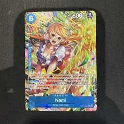 Nami (Alt Art) OP11-054 SR A Fist of Divine Speed - ONE PIECE Card Game English - Image 1