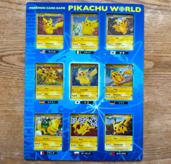 Pikachu World Collection Blue Promo Holo 2010 Japanese Pokemon Card - Image 1