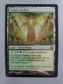 MTG Temple Garden Return to Ravnica Regular Rare - Image 1