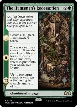 The Huntsman's Redemption (Promo Pack) [Wilds of Eldraine Promos] Foil Near Min - Image 1