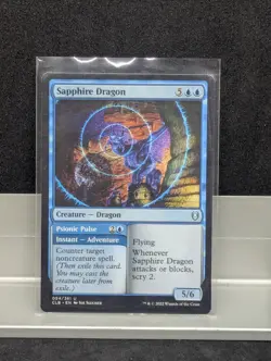 Sapphire Dragon X1 LP Commander Legends MTG - Image 1