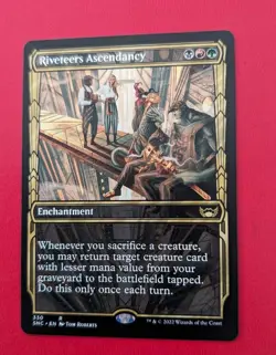 MTG * SHOWCASE * Streets of New Capenna Rare RIVETEERS ASCENDANCY NM - Image 1