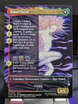 MTG - Terra, Magical Adept (0323) Borderless Mythic - FINAL FANTASY (FIN) - Image 2