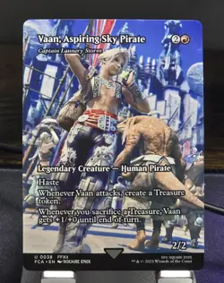 MTG - Vaan, Aspiring Sky Pirate (Showcase) 0038 Uncommon - FINAL FANTASY (FCA) - Image 1