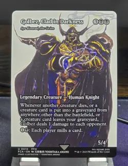 MTG - Golbez, Clad in Darkness (Showcase) 0010 Uncommon - FINAL FANTASY (FCA) - Image 1