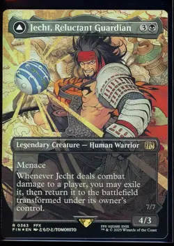 Jecht, Reluctant Guardian Braska's Final Aeon FOIL MTG: Final Fantasy - NM+ - Image 1